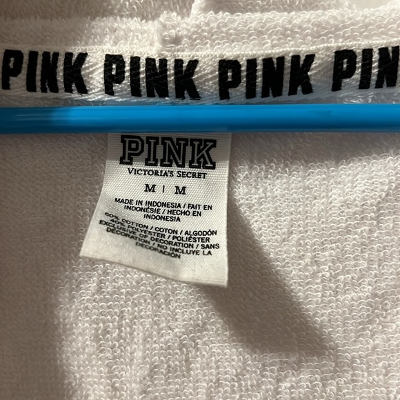 PINK zip up sweatshirt - Picture 3 of 4